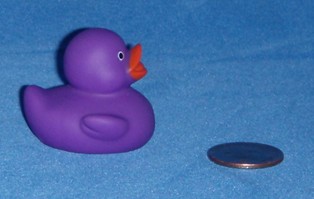 Rubber Duck Kit Purple Duck Side