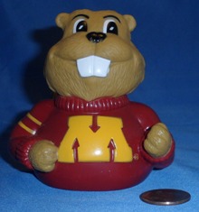 Goldy Gopher Front
