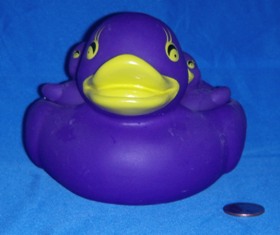 Family Ducks Momma Purple Side